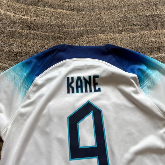 Men's Nike Harry Kane England National Team 2022/23 Home Soccer Jersey Sz Medium - Picture 2 of 8